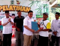 Pengukuhan, Tim Korcam dan Kordes Siap Tancap Gas Menangkan ‘BERTAJI’