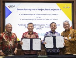 Bank bjb Gandeng Bank SulutGo untuk Pengelolaan Dana Pensiun