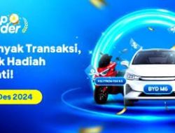 Dapatkan Mobil Listrik BYD & Voucher Puluhan Juta Rupiah Gratis dengan Mengikuti tiket.com Top Spender