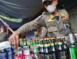 Menghadapi Bulan Ramadan Satpol PP Kota Bandung Menggelar Operasi Cipta Kondisi