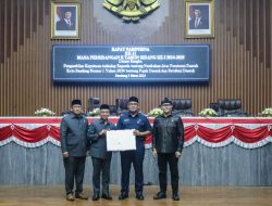 DPRD Kota Bandung menggelar Rapat Paripurna Pegambilan Keputusan Raperda Perubahan atas Peraturan Daerah (Perda) Nomor 1 Tahun 2024