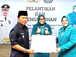 Wali Kota Cirebon Effendi Edo, Lantik Pengurus TP PKK Kota Cirebon