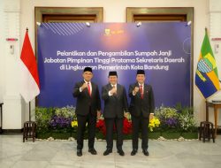 Didukung Penuh DPRD Iskandar Zulkarnain Resmi Dilantik Menjadi Sekda Definitif Kota Bandung
