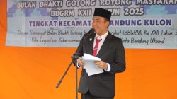 Erwin Mengajak Seluruh Warga Menghidupkan Kembali Semangat Gotong Royong