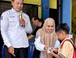 Kolaborasi Harmonis Lurah Cigondewah Rahayu, Yayasan Mawar Saron Peduli dan SDN 256 Cigondewah Hilir Kota Bandung