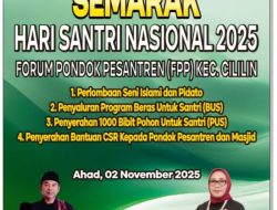 Penandatanganan Program BUS dan PUS, FPP Kecamatan Cililin, Akan dilakukan di Acara ‘Hari Santri Nasional 2025’