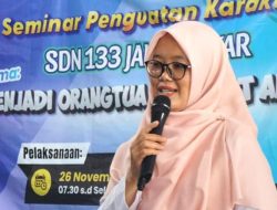 SDN 133 Jalan Anyar Kota Bandung, Menyelenggarakan Seminar Parenting untuk orang tua siswa dengan tema “Menjadi orang tua sahabat anak”.