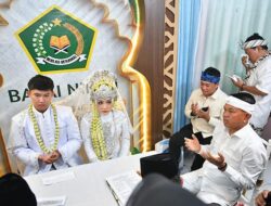 Pasangan Disabilitas Puja dan Sayyid Menikah, KDM Pun Jadi Saksinya