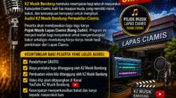 Bakat Terpendam Jangan Disimpan! Audisi KZ Musik Bandung Siap Lahirkan Bintang Baru dari Ciamis