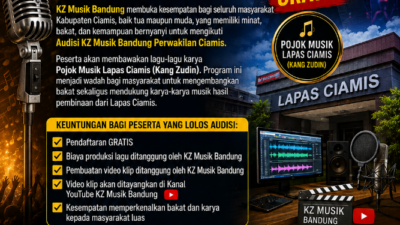 Bakat Terpendam Jangan Disimpan! Audisi KZ Musik Bandung Siap Lahirkan Bintang Baru dari Ciamis
