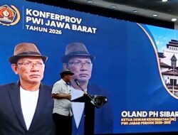 Oland PH Sibarani Kembali Pimpin Dewan Kehormatan PWI Jabar, Tegaskan Siap Kawal Etika dan Marwah Organisasi